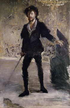  Eduard Kunst - Porträt von Faure als Hamlet Eduard Manet